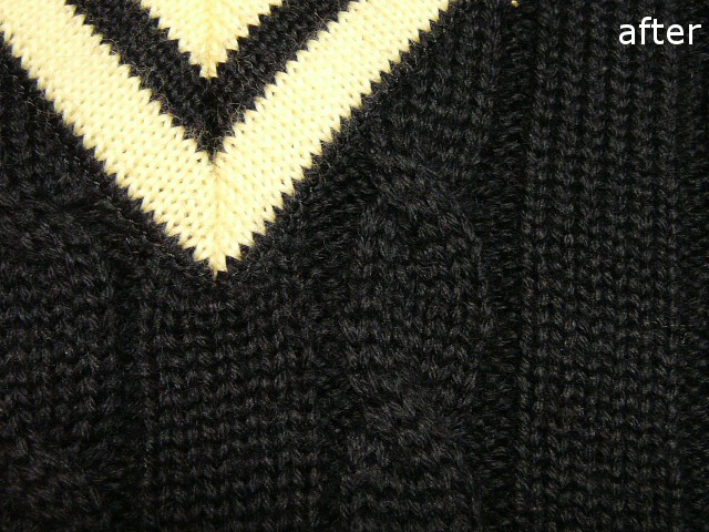 ニット修理2後
