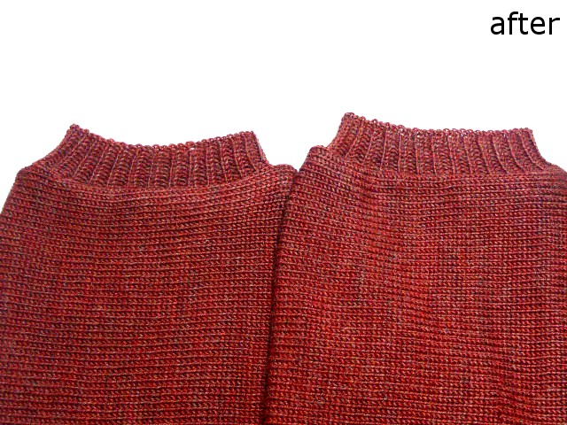 ニット修理5後