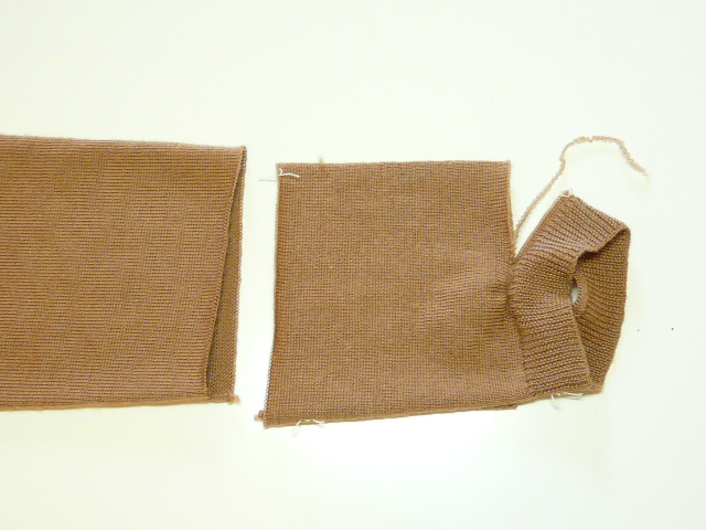 ニット手直し丈詰め修理1