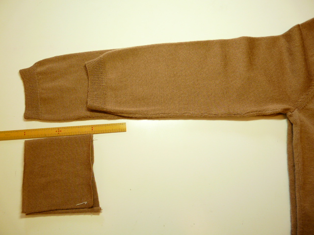 ニット手直し丈詰め修理4